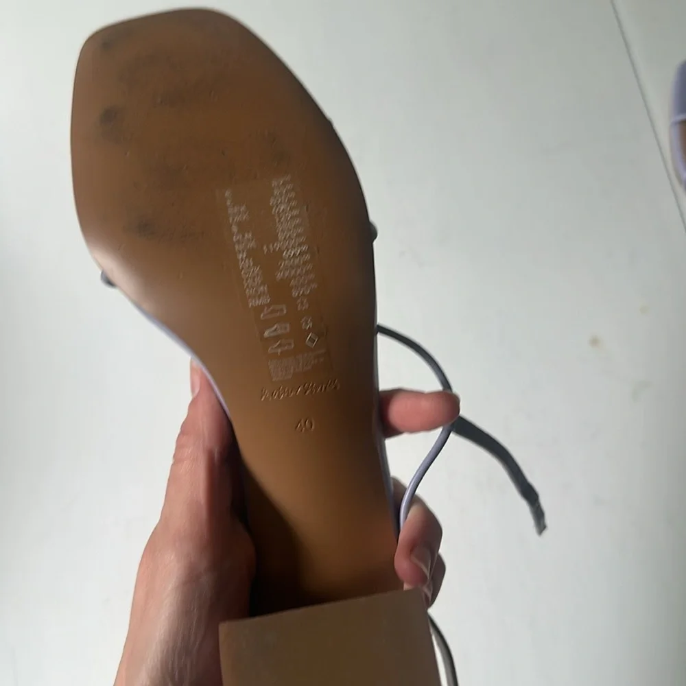 & Other Stories Lilac High Heels GREAT CONDITION Size 9.5 Women’s - Picture 5 of 8
